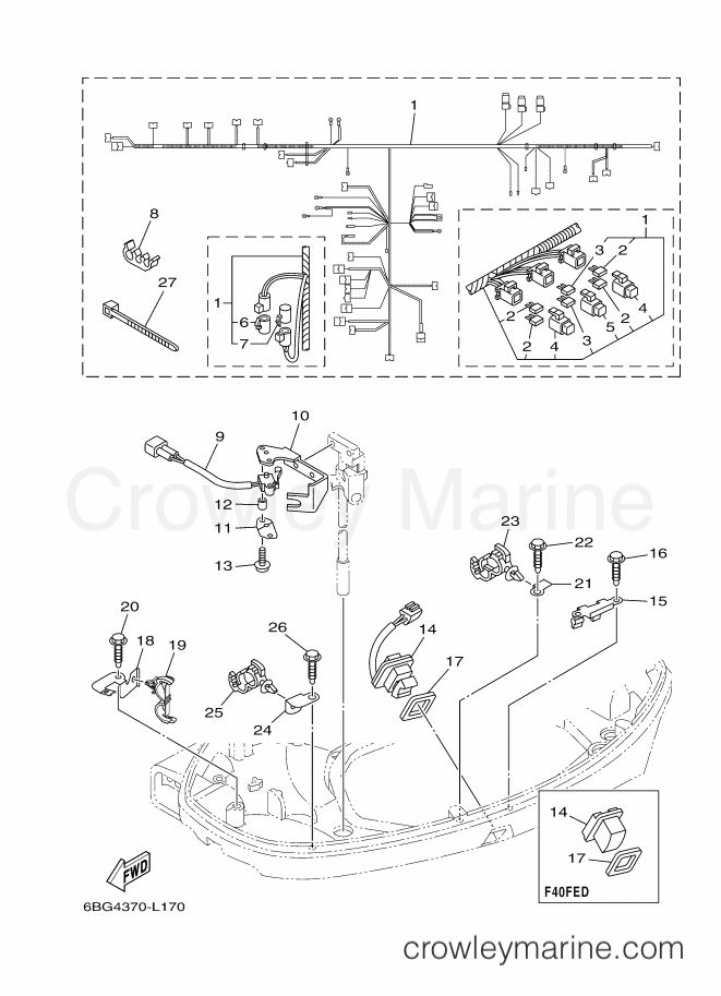 Yamaha Motors F40FET (6BG5) [240] - ELECTRICAL 5