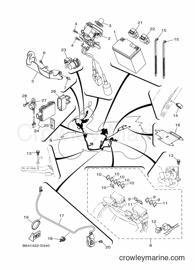 2017 Street Bike GDR125-I - GDR125-I (B641) [010] - ELECTRICAL 1