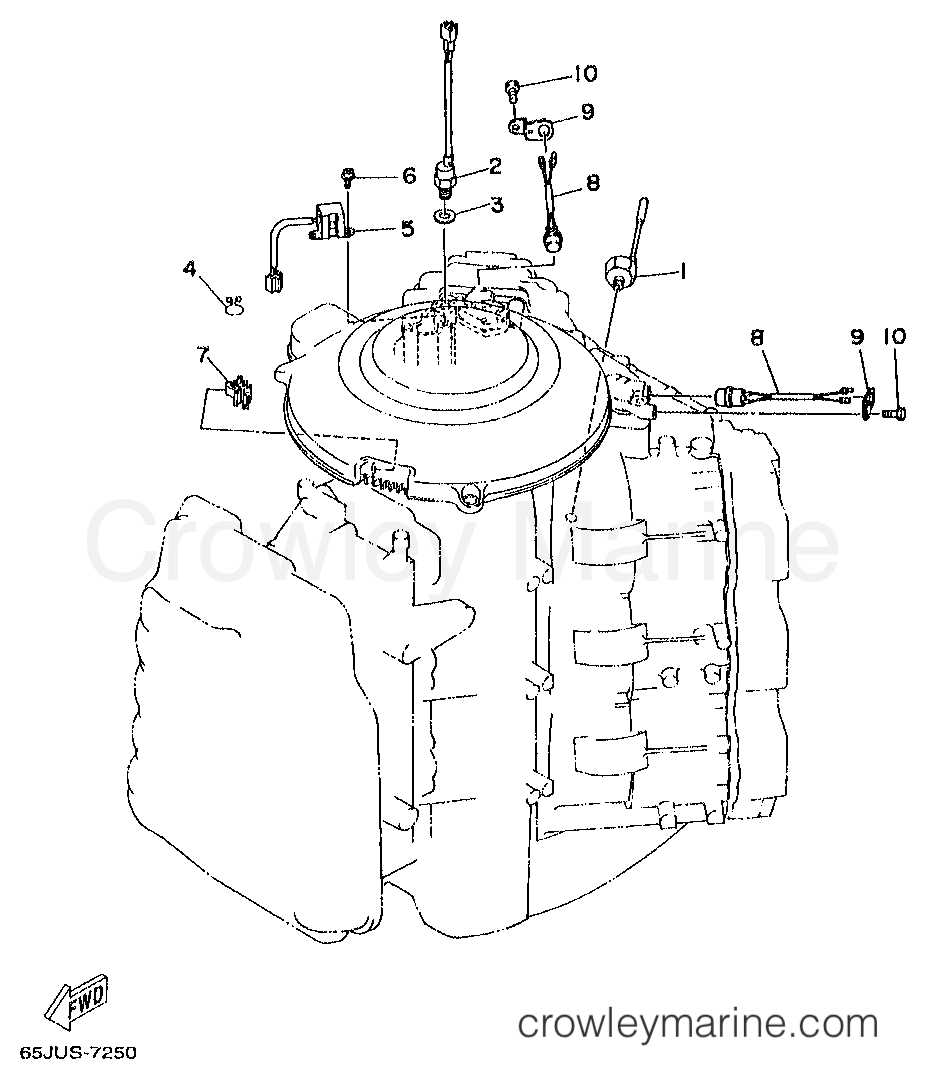 Yamaha Motors V200TLRW - ELECTRICAL 4