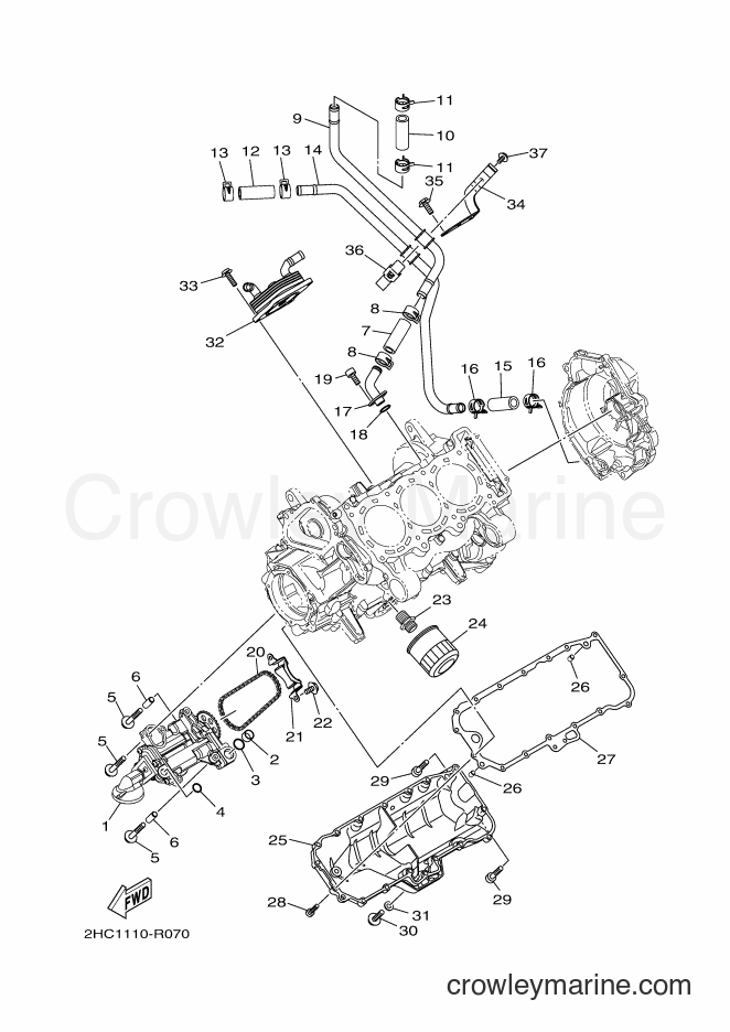 2017 ATV YXZ1000ETS - YXZ1000ETS (B577) [010] - OIL PUMP
