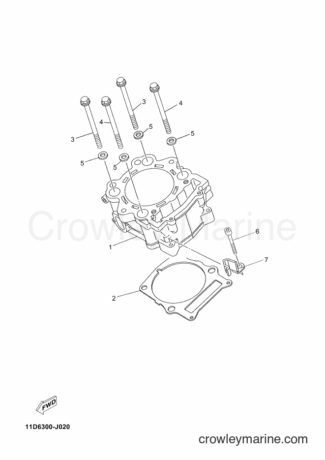 2015 Dirt Bike XT660Z - XT660Z (2BD7) [030] - CYLINDER