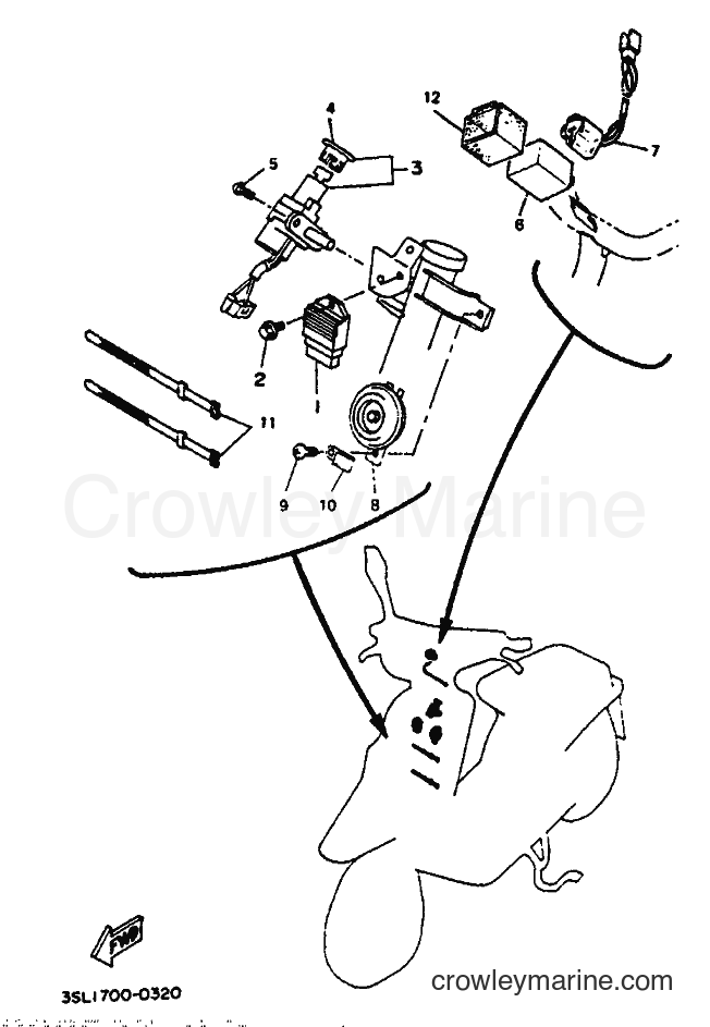 Yamaha Motors CW50 (4BX2) [999] - ELECTRICAL 1
