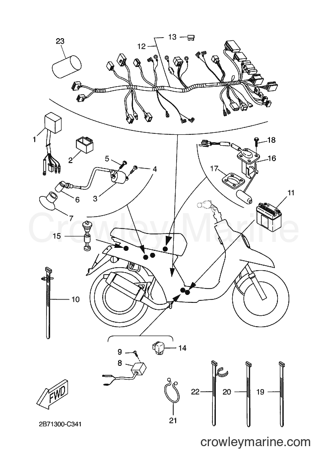 Yamaha Motors CW50N (2B73) [060] - ELECTRICAL 2