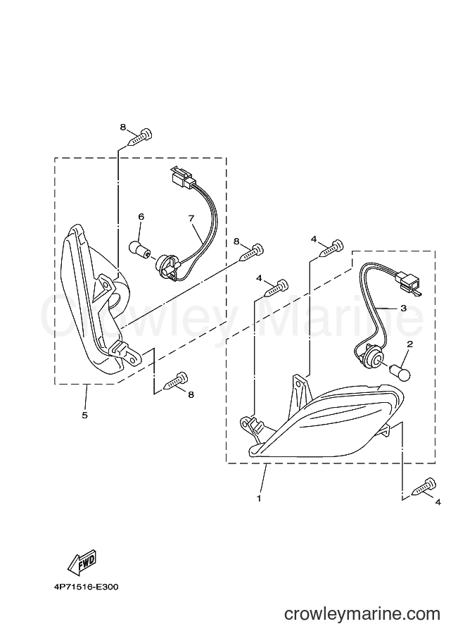Yamaha Motors XC125E (4P79) [010] - FLASHER LIGHT