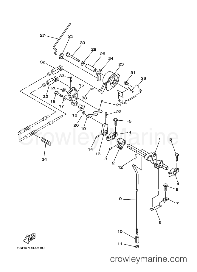 Yamaha Motors FT9.9D (66R) [060] - CONTROL