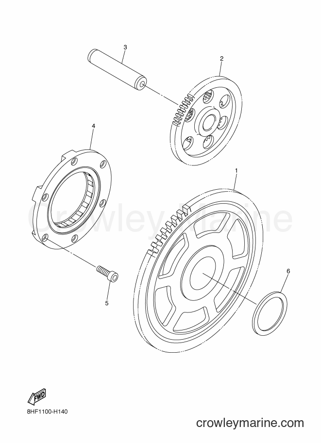 Yamaha Motors RS10STGT (8JB2) [020] - STARTER