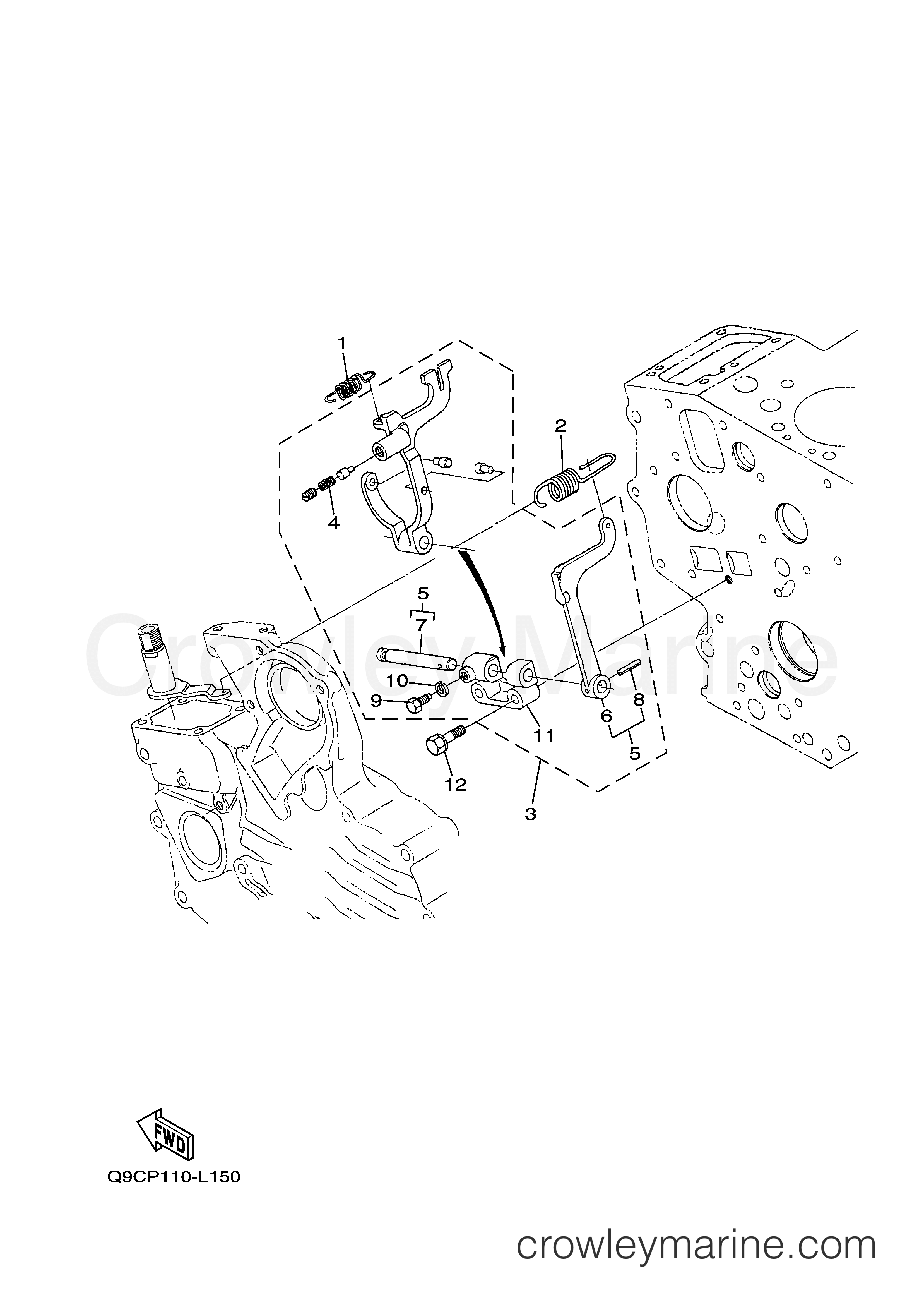 Yamaha Motors EDL11000SDE - GOVERNOR