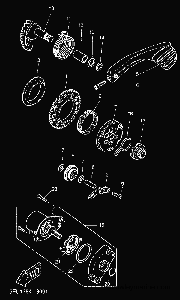 Yamaha Motors YH50 (5LD5) [020] - STARTER