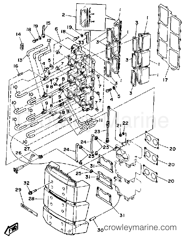 Yamaha Motors PROV150LD - INTAKE