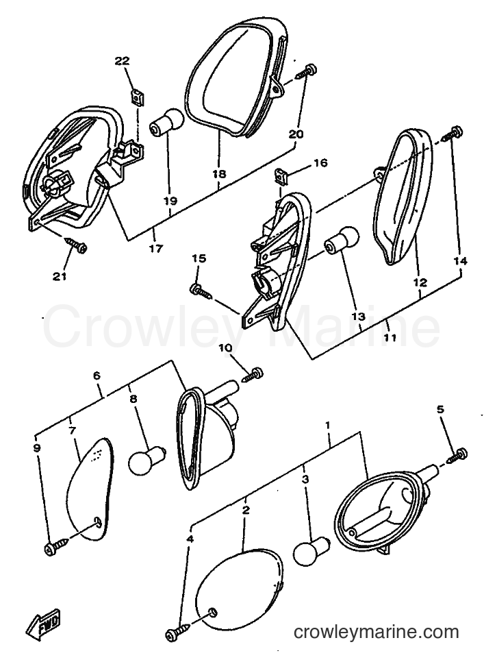 Yamaha Motors YN50 (5BW1) [010] - FLASHER LIGHT