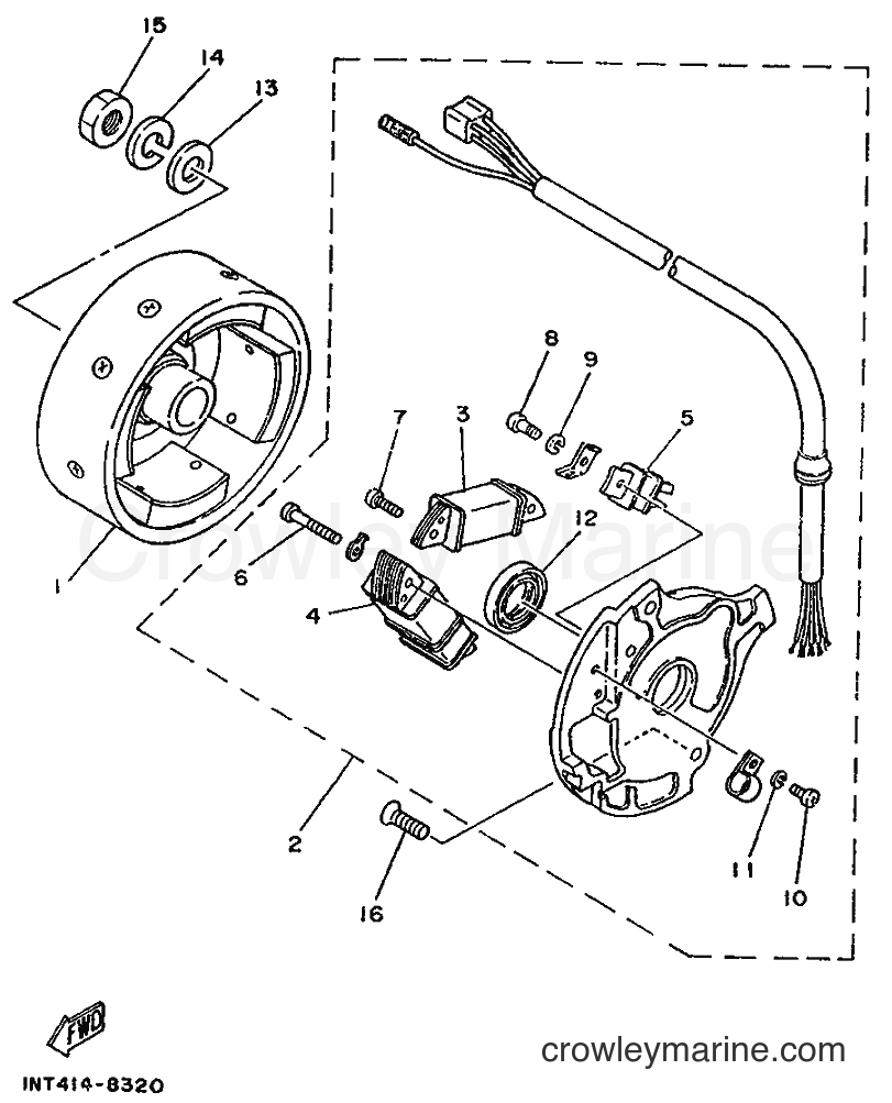 Yamaha Motors CT50S (3NT7) [999] - GENERATOR