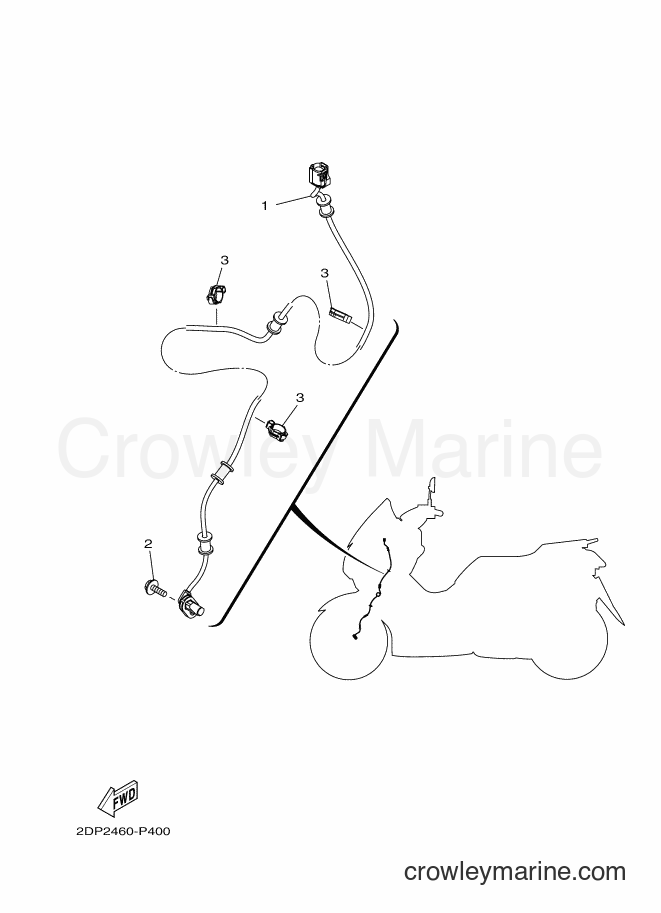 2015 Street Bike GPD150 - GPD150 (2DP2) [010] - ELECTRICAL 3