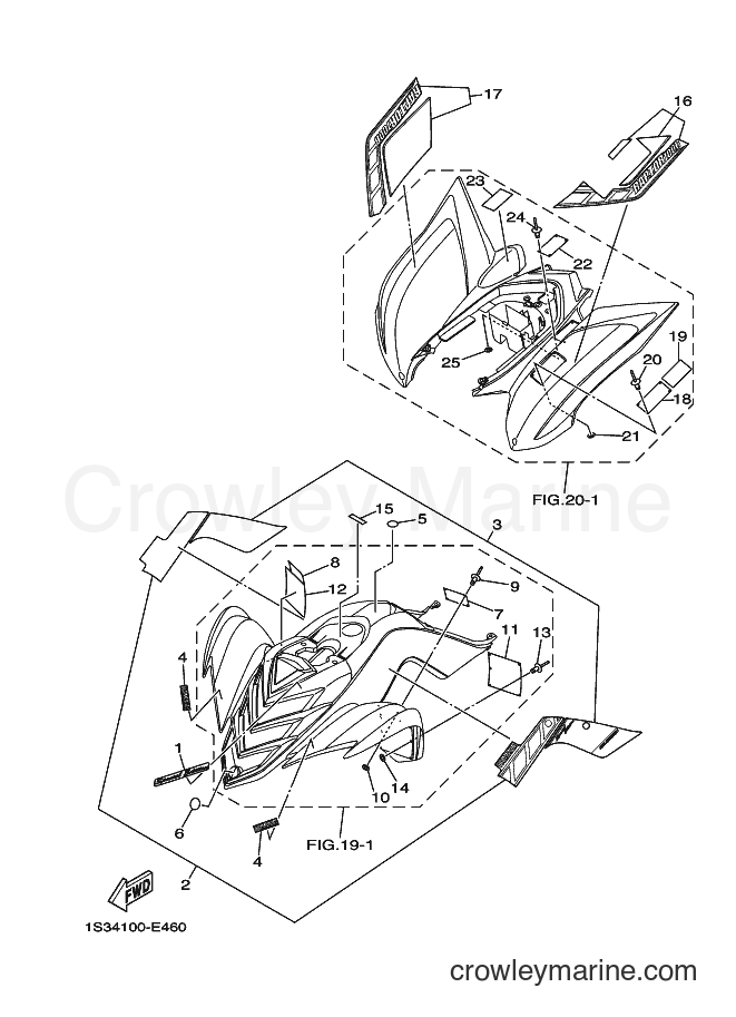 2006 ATV YFM700R - YFM700R (1S35) [010] - EMBLEM & LABEL 2