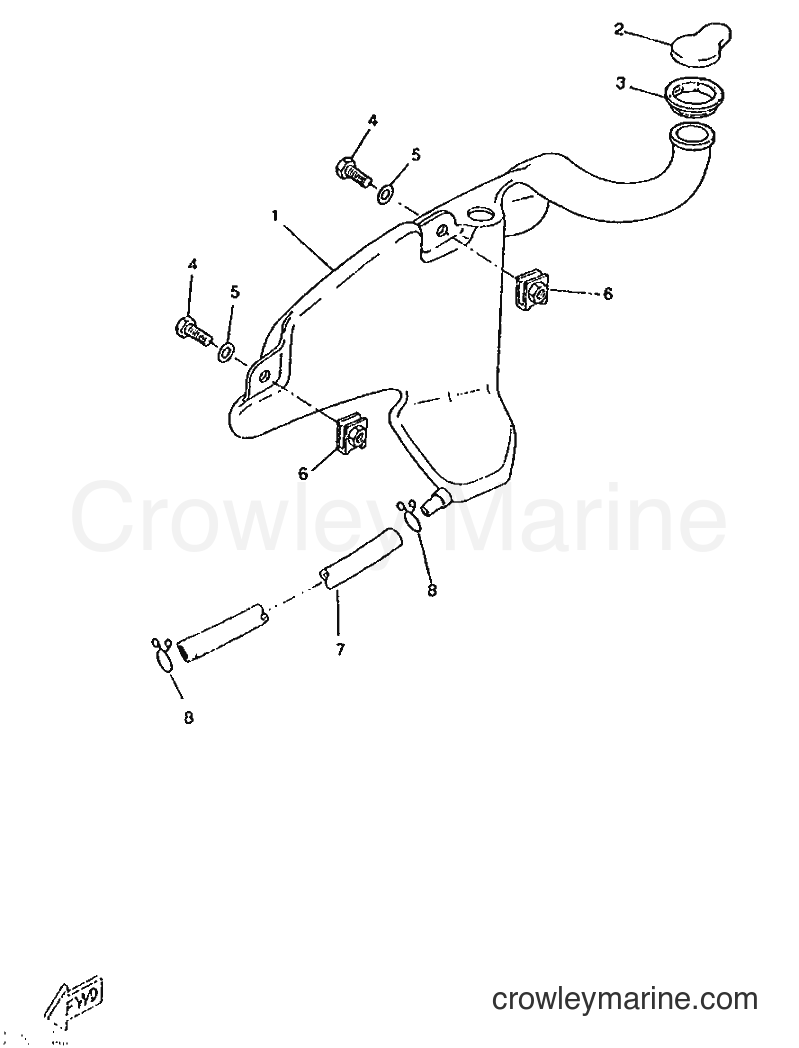 1996 Scooter CW50RSP - CW50RSP (4UR3) [999] - OIL TANK