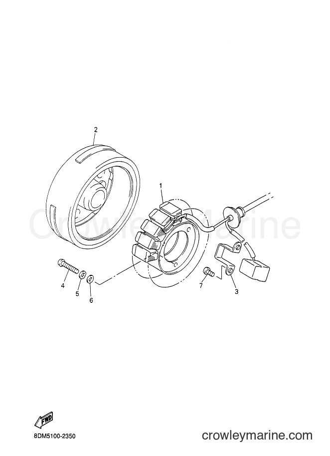 Yamaha Motors VT700 (8DM5) [030] - GENERATOR