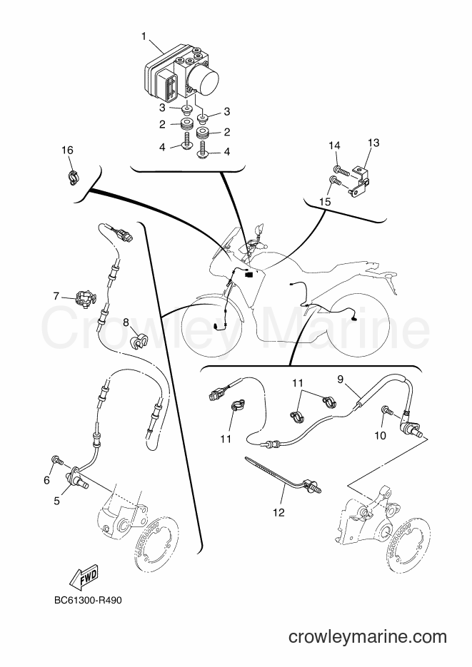 2018 Street Bike MTT690-U - MTT690-U (B1K1) [030] - ELECTRICAL 3