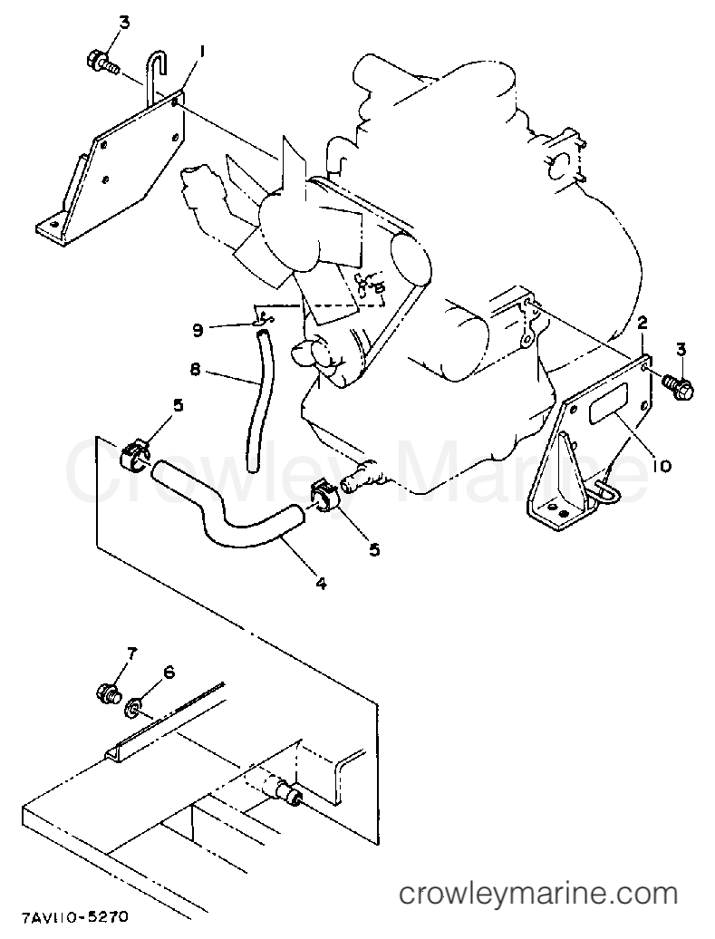 Yamaha Motors EDL5500DVES - MOUNTING