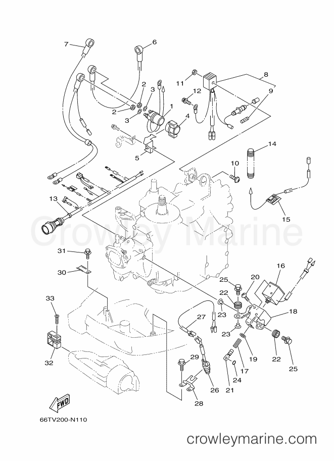 Yamaha Motors E40XW (66TW) [040] - ELECTRICAL 2