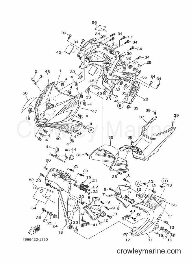 2010 Scooter T135SEC - T135SEC (1S99) [010] - LEG SHIELD