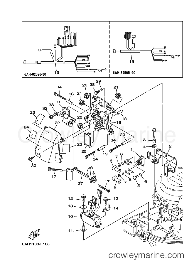 Yamaha Motors F20B '07 (6AH1) [110] - ELECTRICAL 4