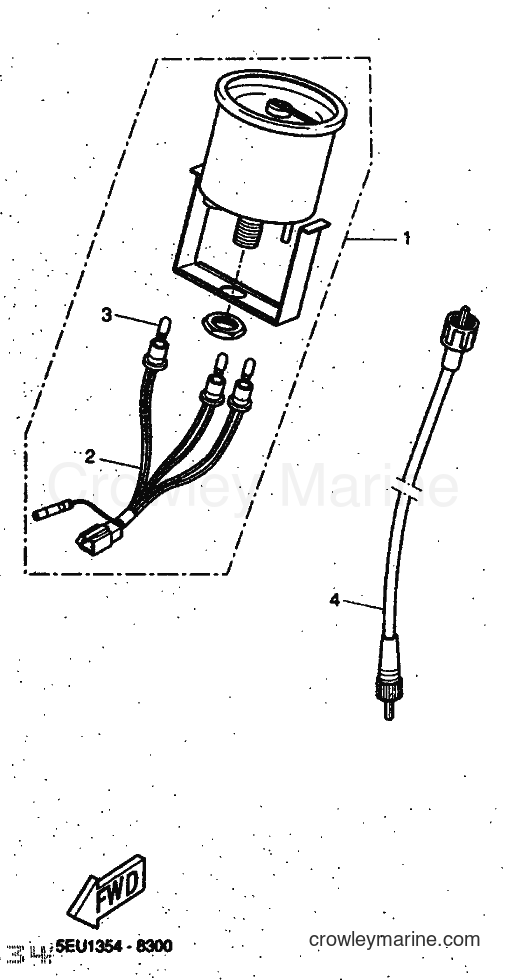 Yamaha Motors YH50 (5EU7) [010] - METER