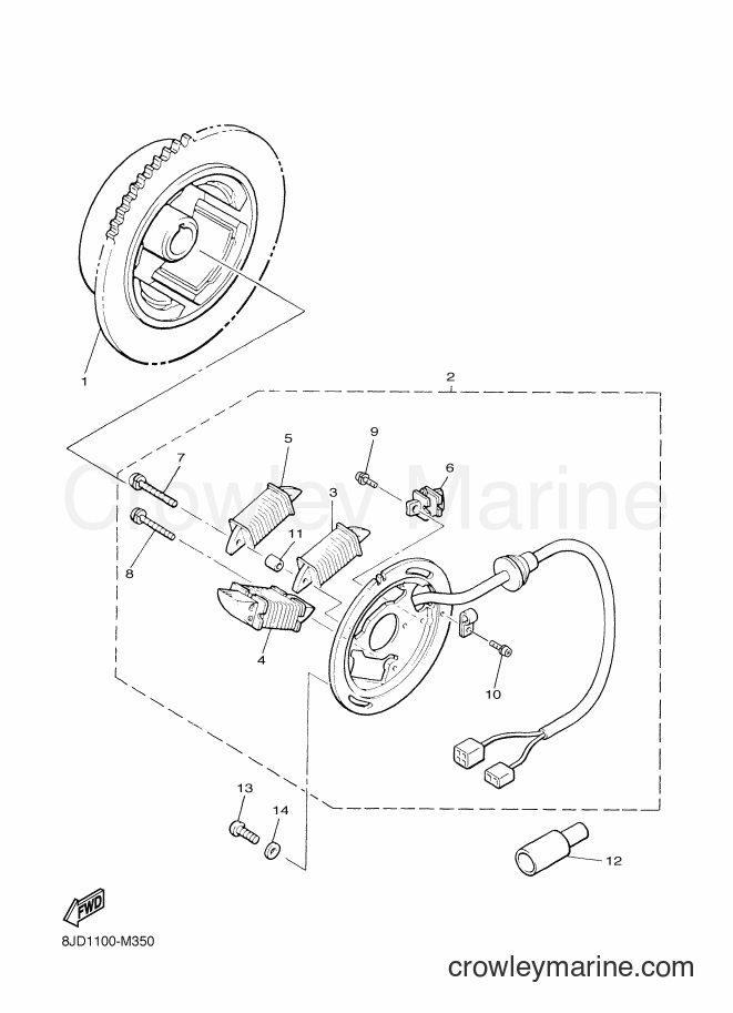 Yamaha Motors VK540E (8KA2) [020] - GENERATOR