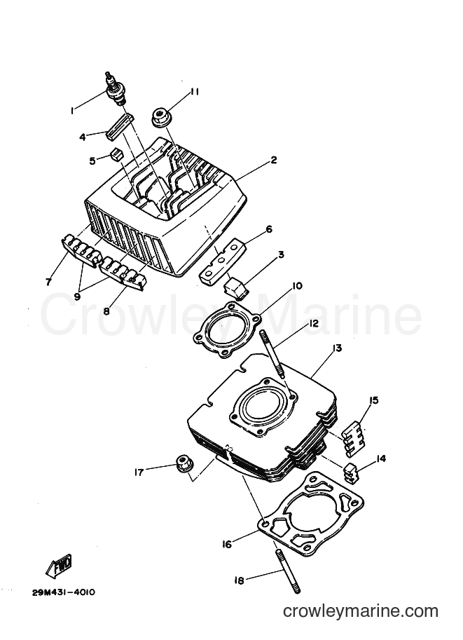 2003 Street Bike RX-K - RX-K (3KAB) [010] - CYLINDER