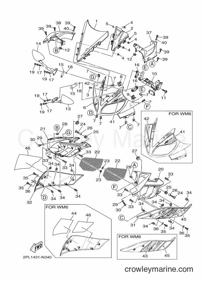 2014 Sport Bike YZF-R15 - YZF-R15 (2PL1) [010] - WINDSHIELD