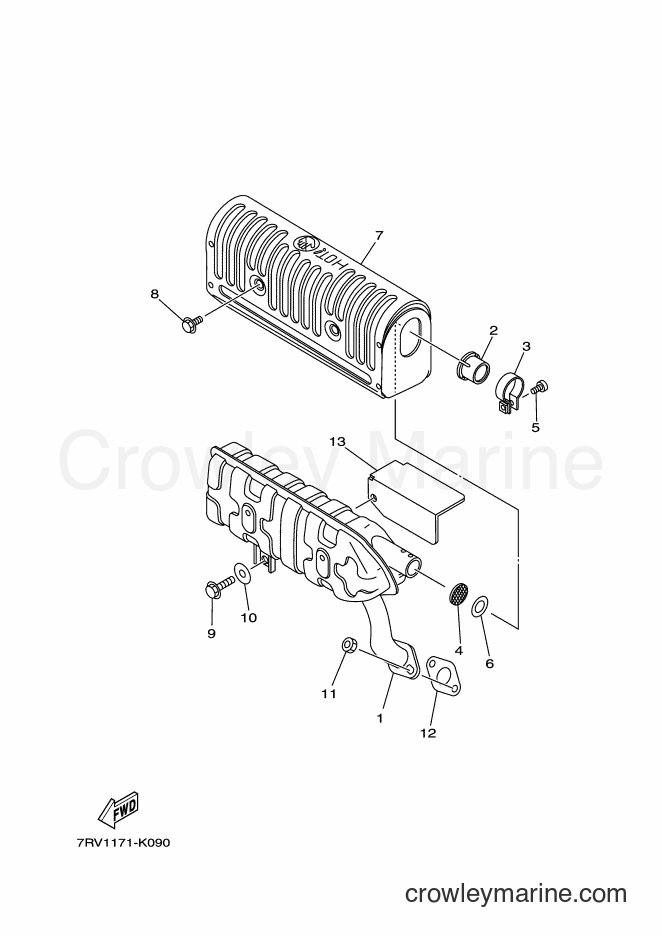 2015 Snowblower YT660 - YT660 (7T02) [010] - EXHAUST