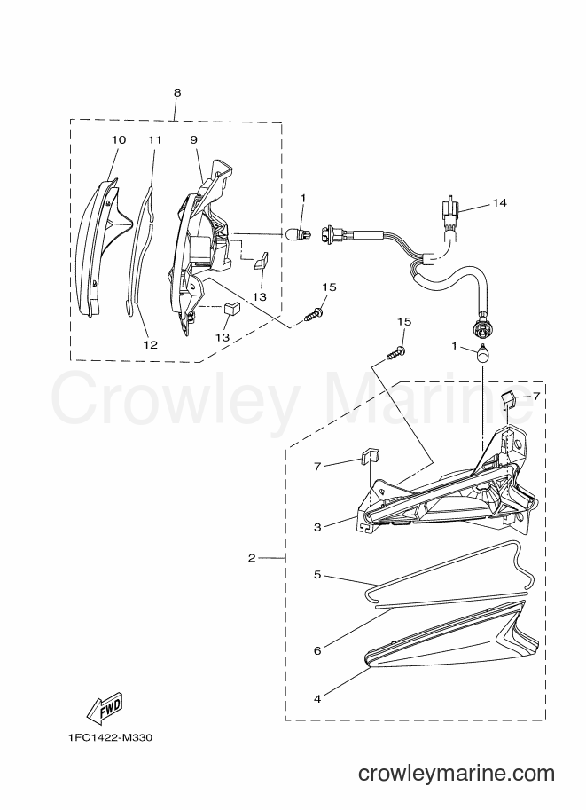 Yamaha Motors T115FLSEC (1FC6) [010] - FLASHER LIGHT