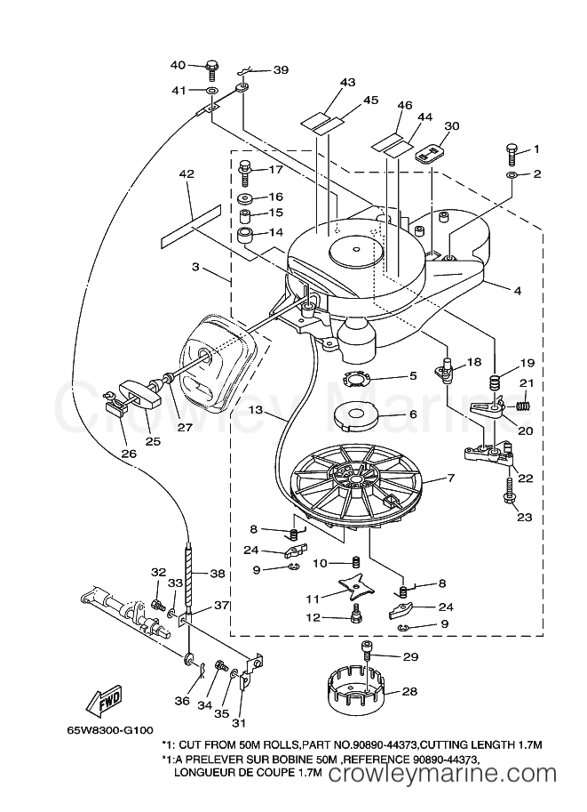 Yamaha Motors F25AMHS (65W8) [550] - STARTER