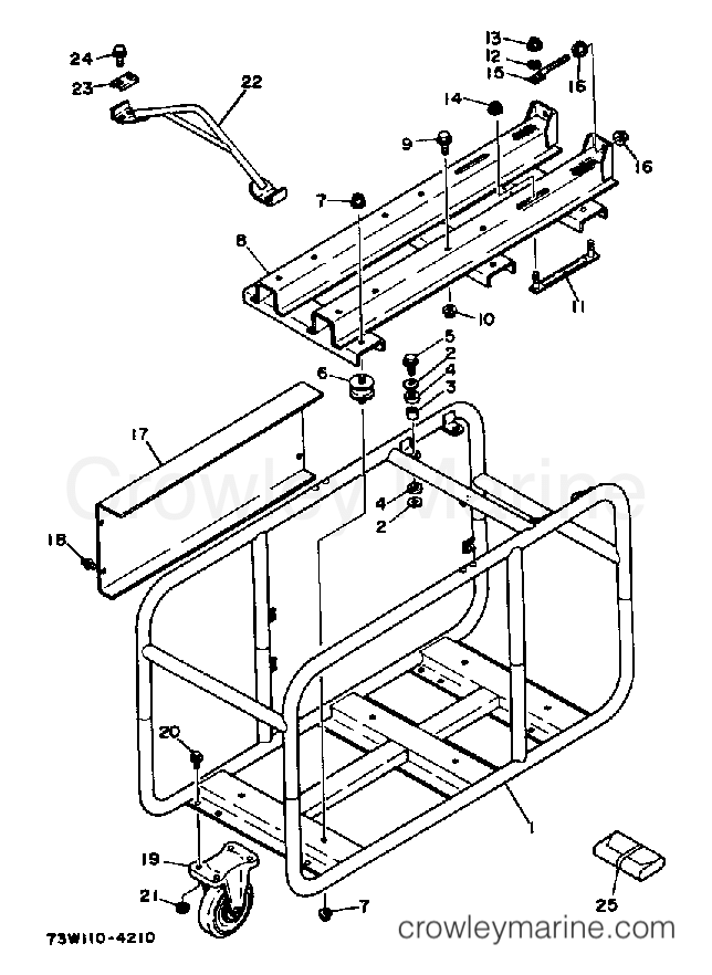 Yamaha Motors EDY5000DVE - FRAME EDY 3000 DV