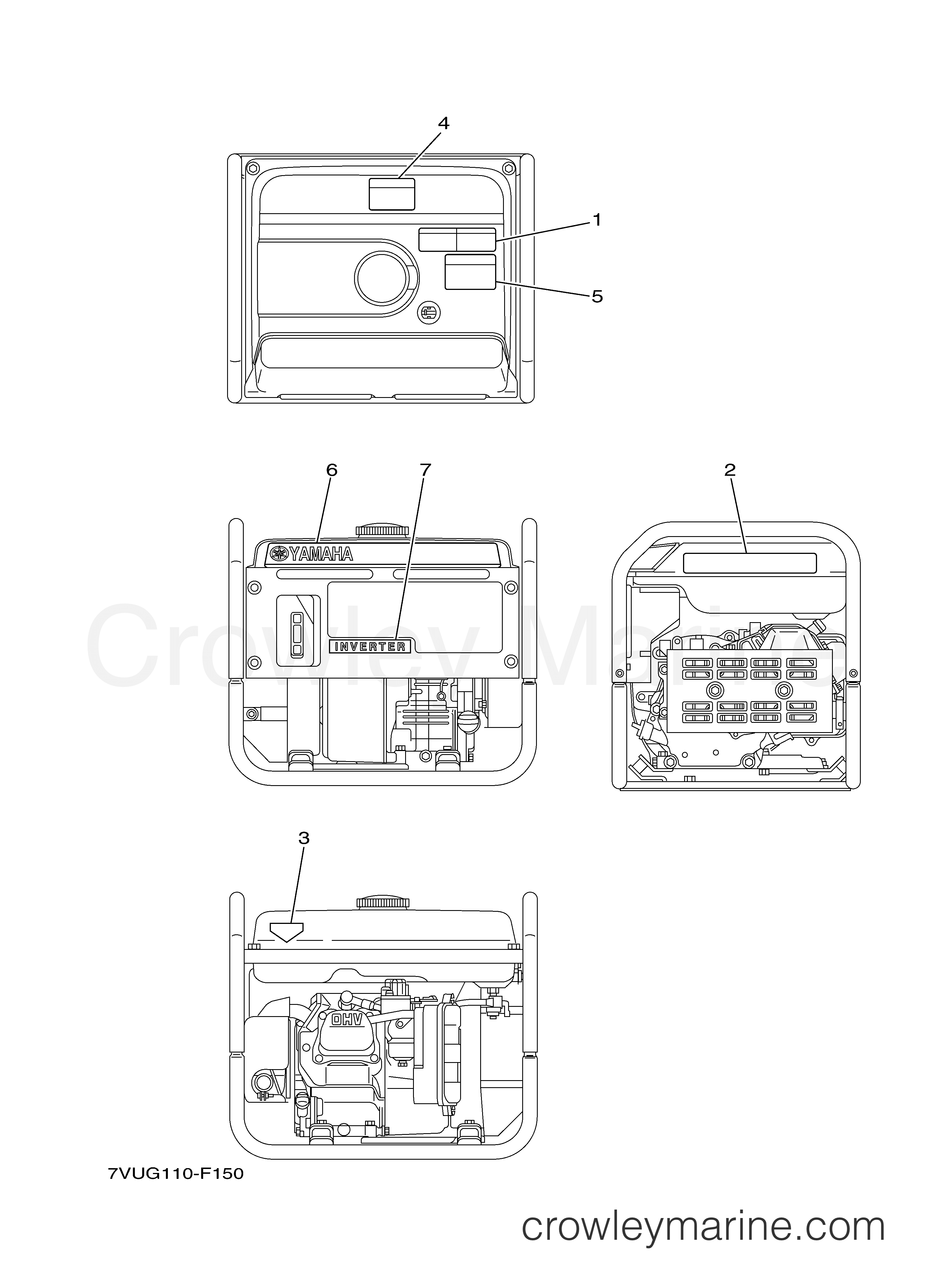Yamaha Motors YG2800IJ - LABELS