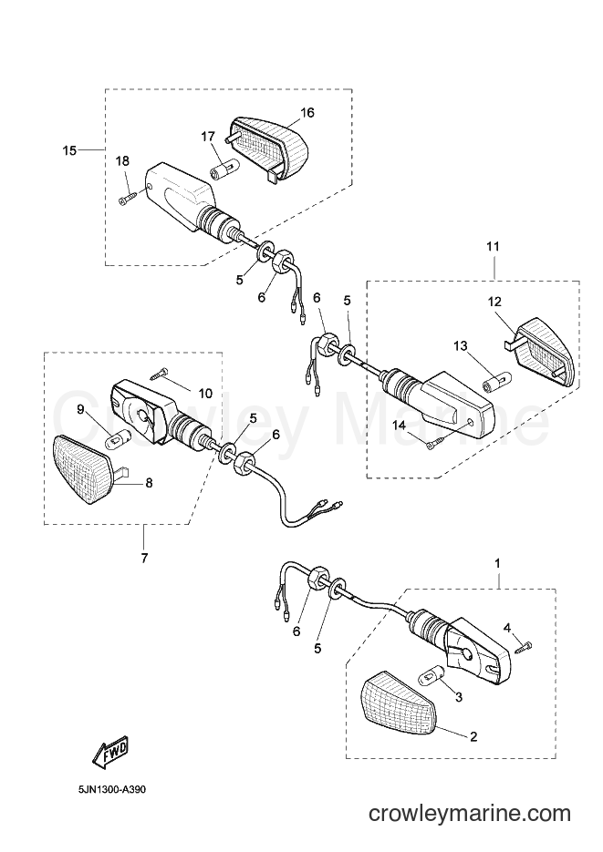 2004 Street Bike BT1100 - BT1100 (5JN3) [070] - FLASHER LIGHT