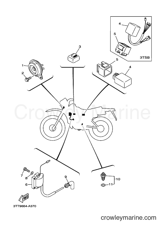 2002 Dirt Bike DT125 - DT125 (3TT9) [010] - ELECTRICAL 2