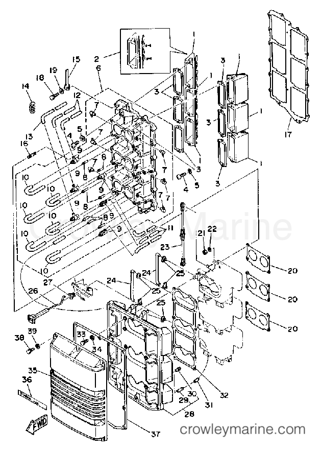 Yamaha Motors PROV150LF - INTAKE