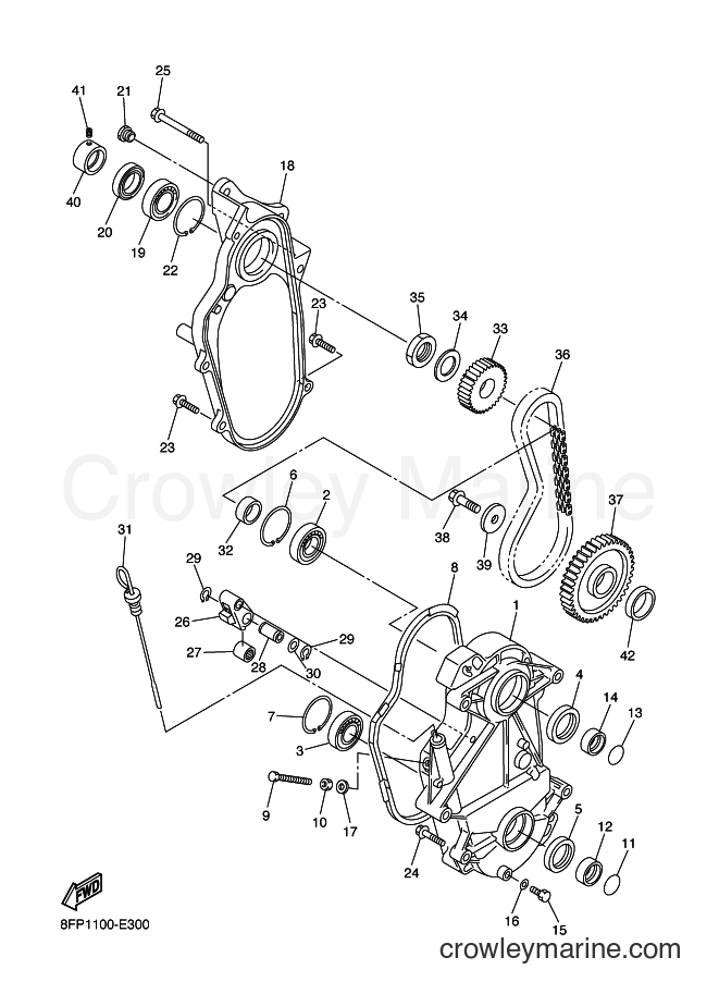 2006 Snowmobile RX10 - RX10 (8FP1) [020] - TRACK DRIVE 2