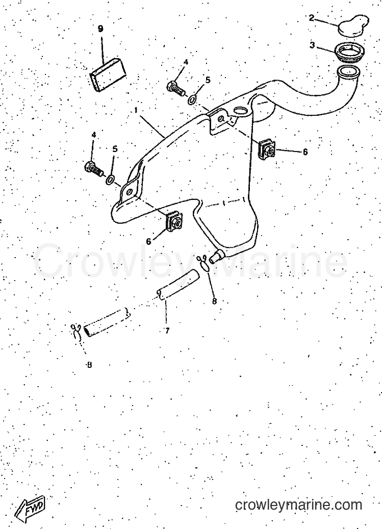 1998 Scooter CW50RSP - CW50RSP (4WT3) [010] - OIL TANK