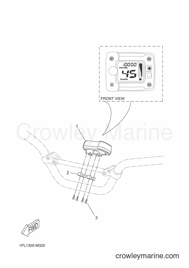 Yamaha Motors NS50N (1PL8) [090] - METER
