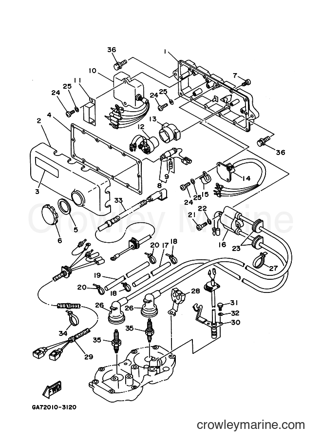 Yamaha Motors WB700 (GA7D) [99A] - ELECTRICAL 1