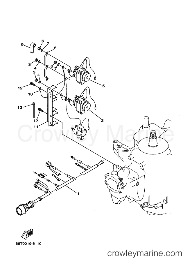 Yamaha Motors (E)40X (66T) [270] - ELECTRICAL 3