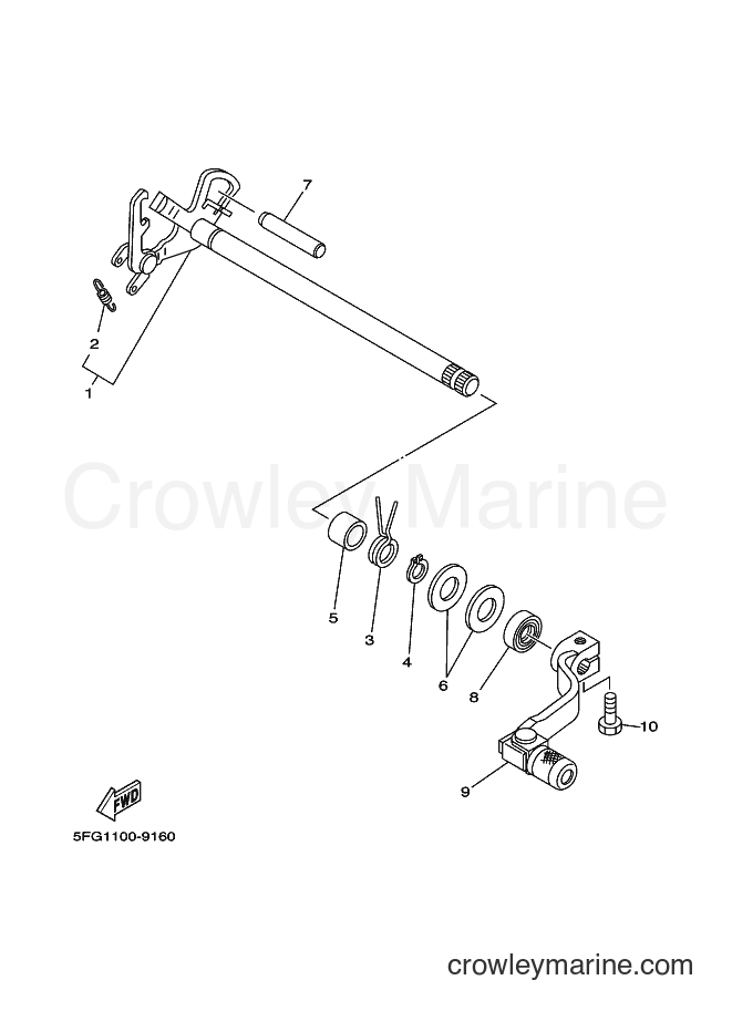 2000 Dirt Bike TT-R225 - TT-R225 (5FG6) [010] - SHIFTER