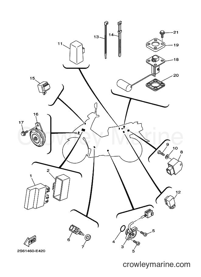 Yamaha Motors T135HC (2S65) [010] - ELECTRICAL 2
