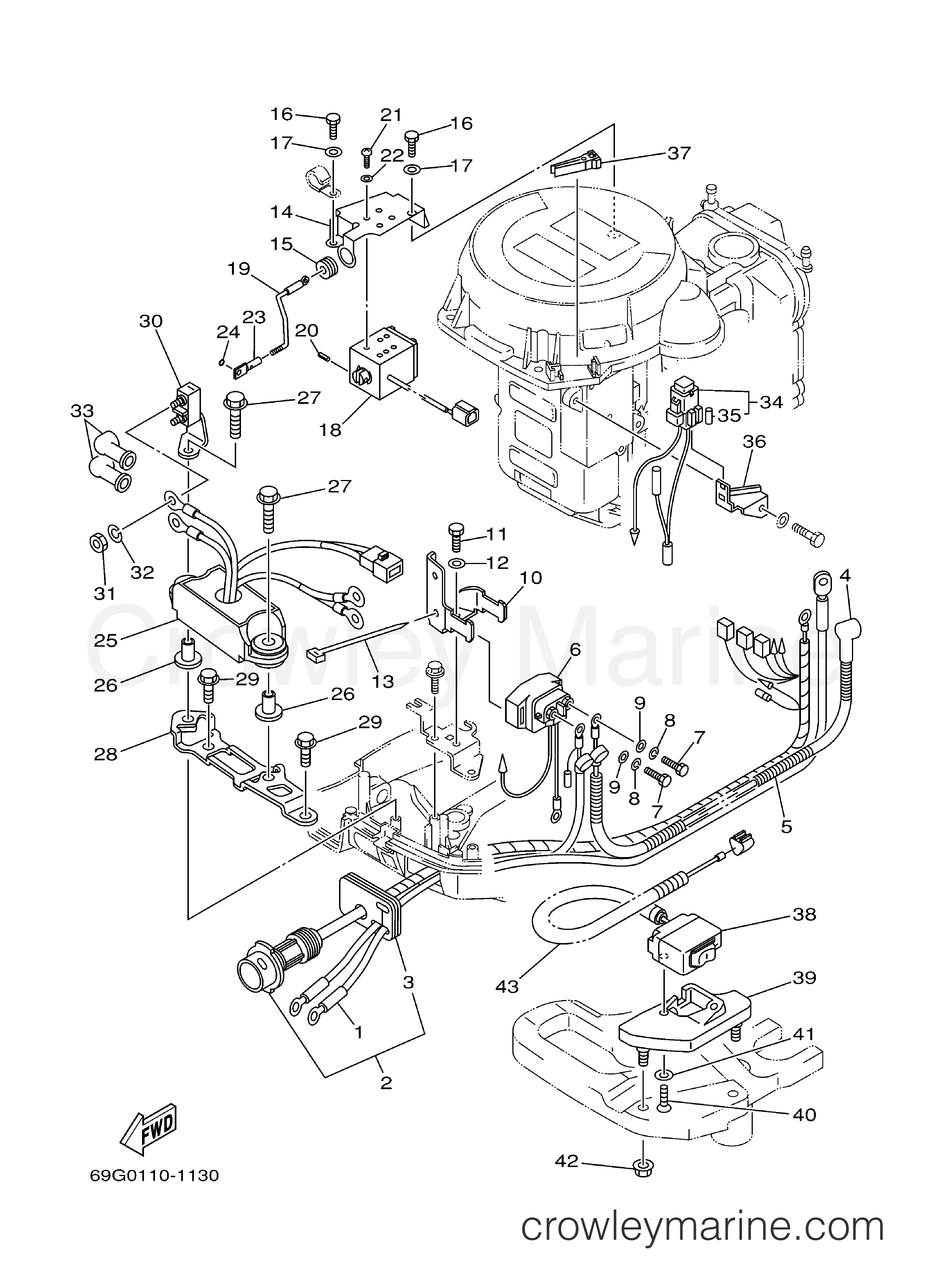 Yamaha Motors T8PLHD - ELECTRICAL 2