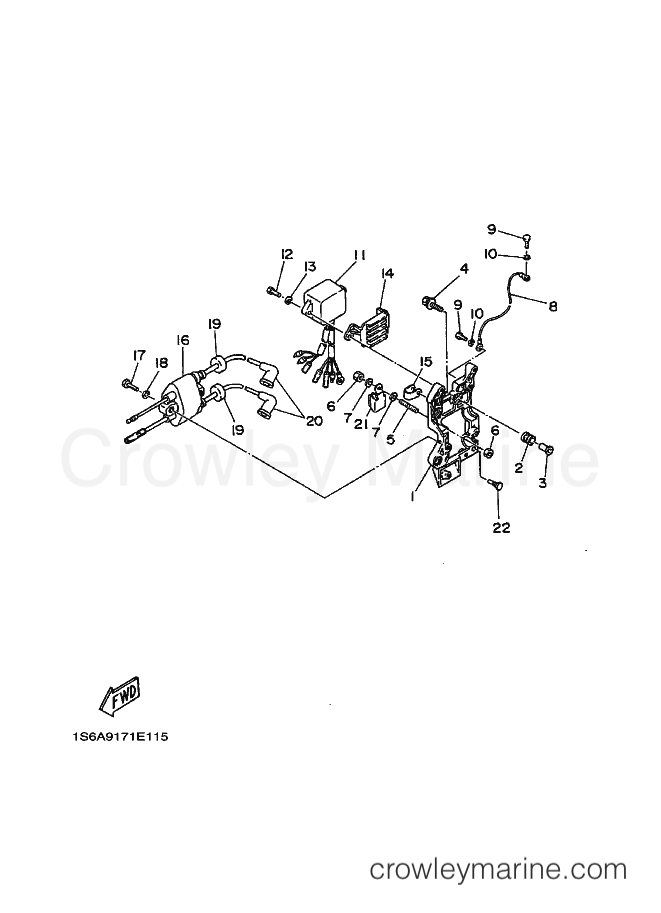 Yamaha Motors 20C (6A9) [010] - ELECTRICAL 1