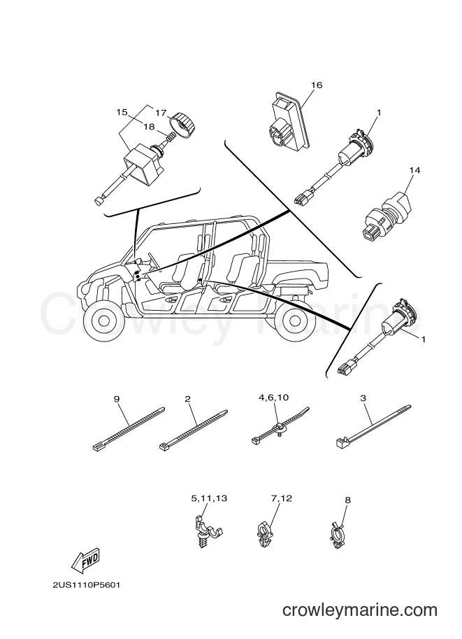 Yamaha Motors YXC700E (2US2) [010] - ELECTRICAL 2