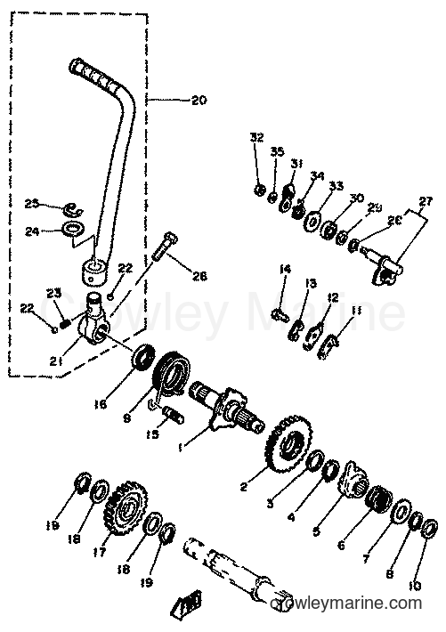 1981 Dirt Bike XT250 - XT250 (5G4) [999] - STARTER