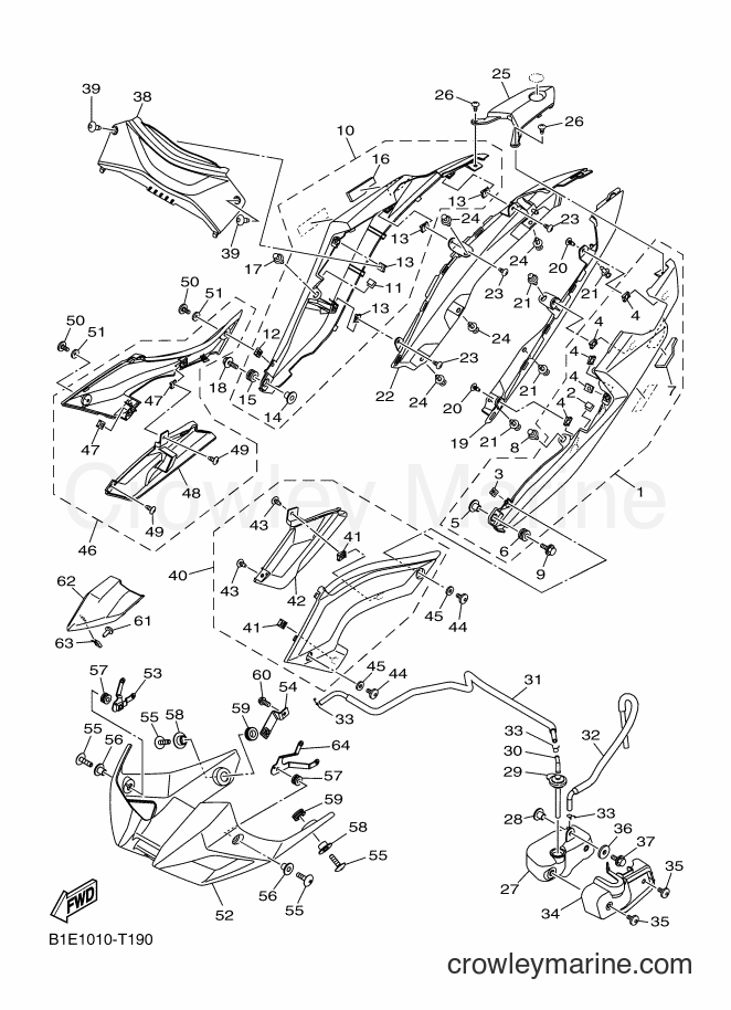 Yamaha Motors MTN320 (B0B1) [010] - SIDE COVER