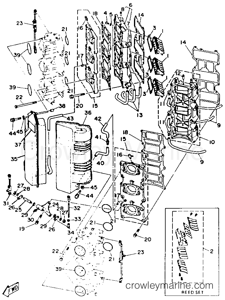 Yamaha Motors 250TXRR - INTAKE