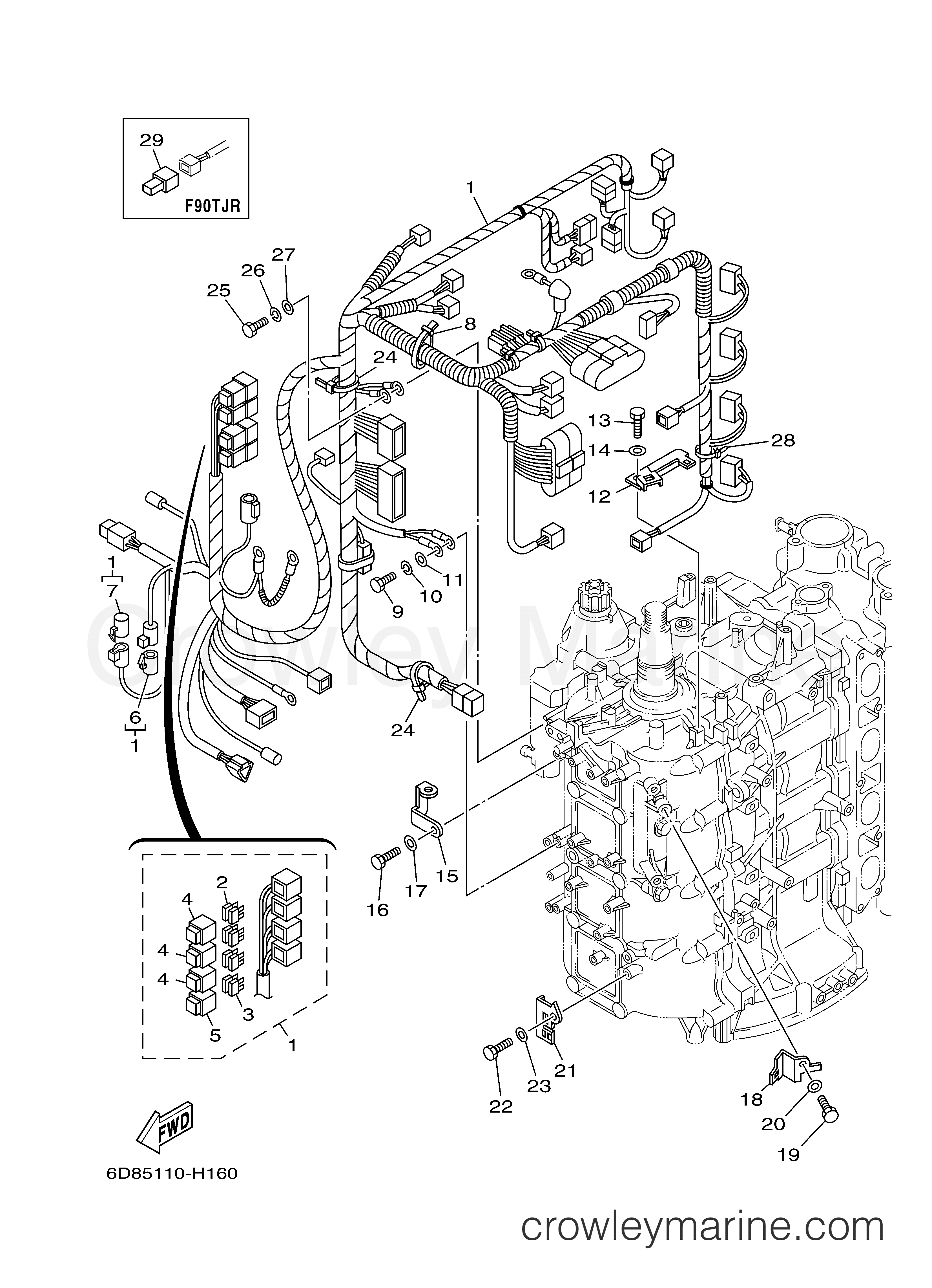 Yamaha Motors F90TLR - ELECTRICAL 3